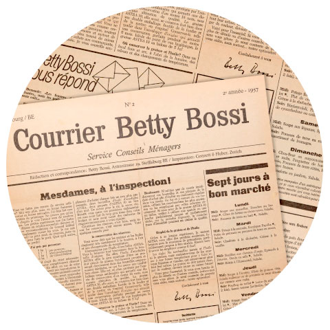 L’histoire de Betty Bossi de 1956 jusqu'à aujourd'hui